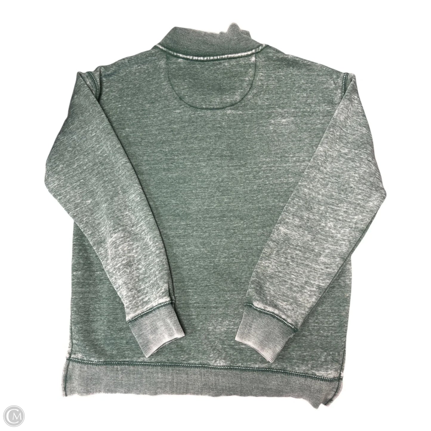 Sweatshirt Collar By Pressbox In Green, Size: M