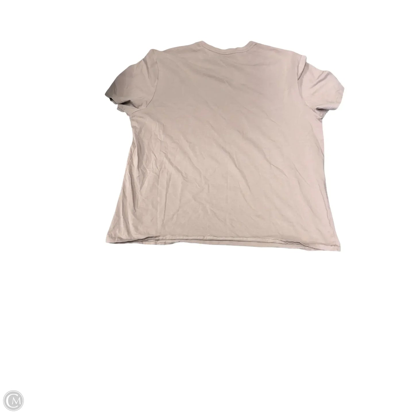 Athletic Top Short Sleeve By Vuori In Pink, Size: M