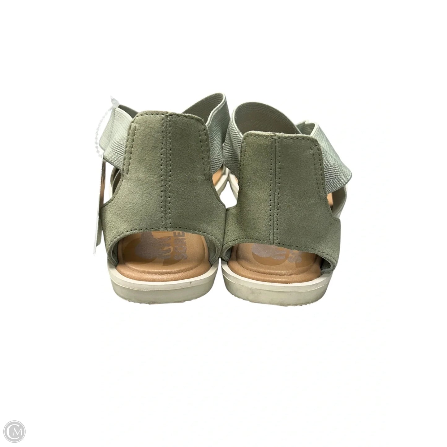 Sandals Flats By Sorel In Green, Size: 7