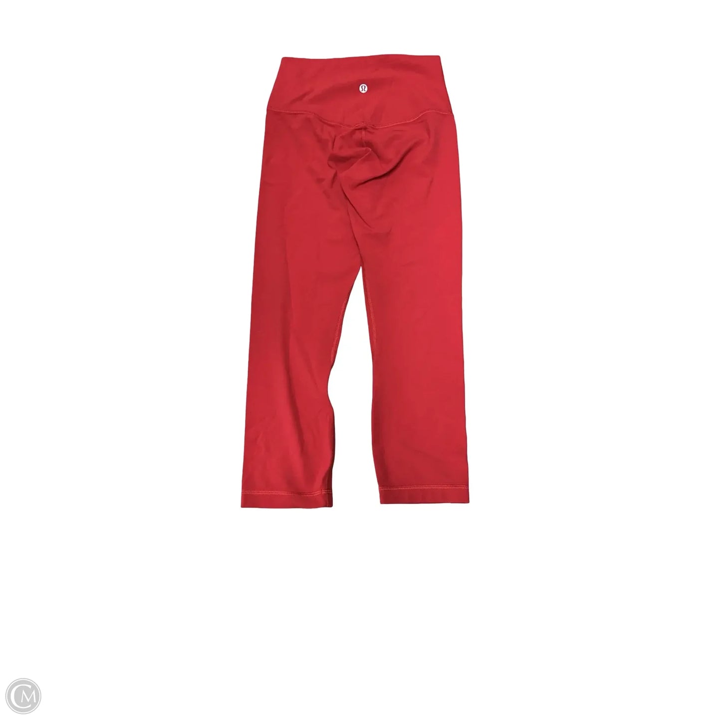 Athletic Leggings By Lululemon In Red, Size: 4