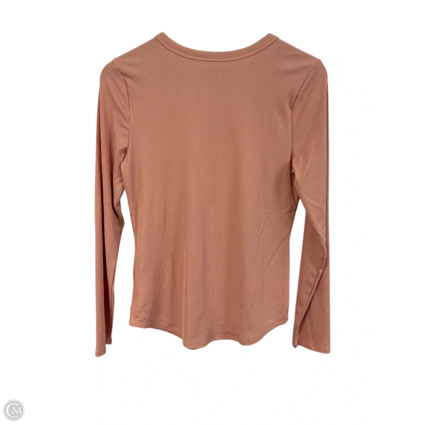 Top Long Sleeve Basic By No Boundaries In Pink, Size: L