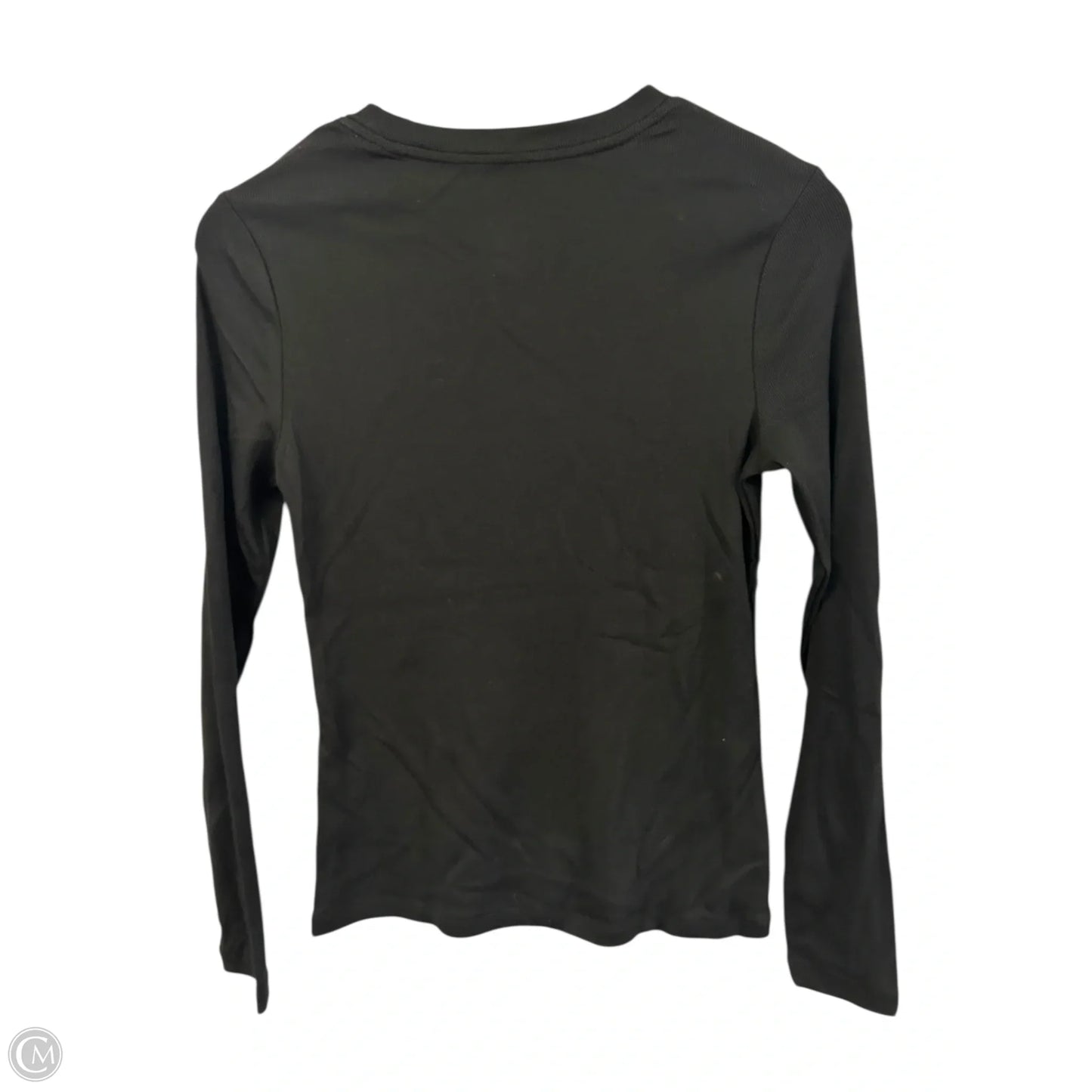 Top Long Sleeve Basic By A New Day In Black, Size: S