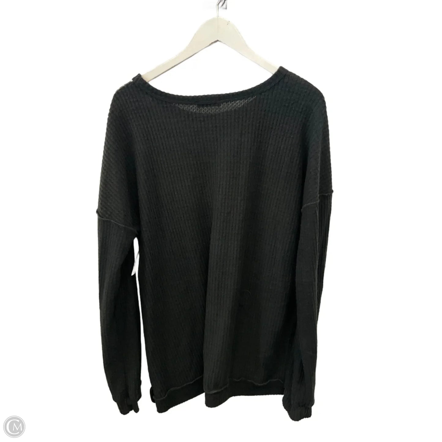 Top Long Sleeve By Heimish Usa In Grey, Size: 3x