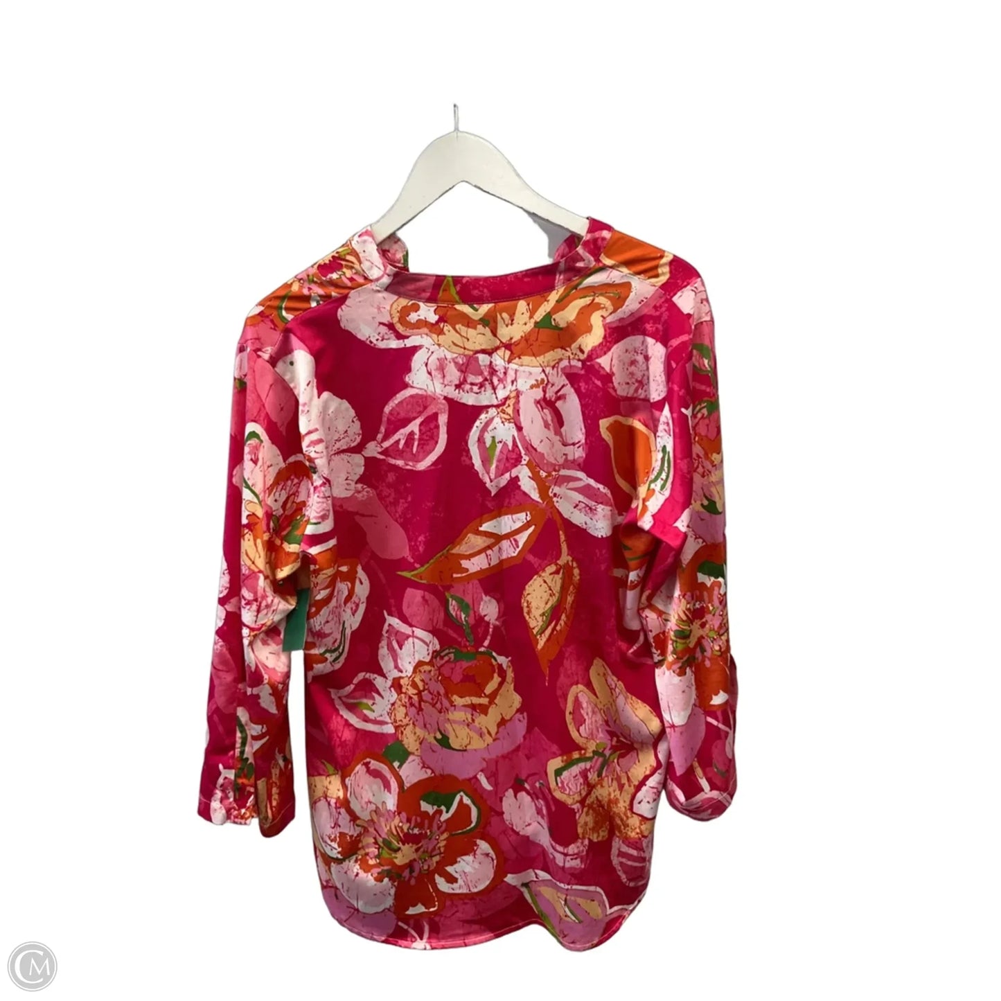 Top Long Sleeve By Natori In Pink, Size: M