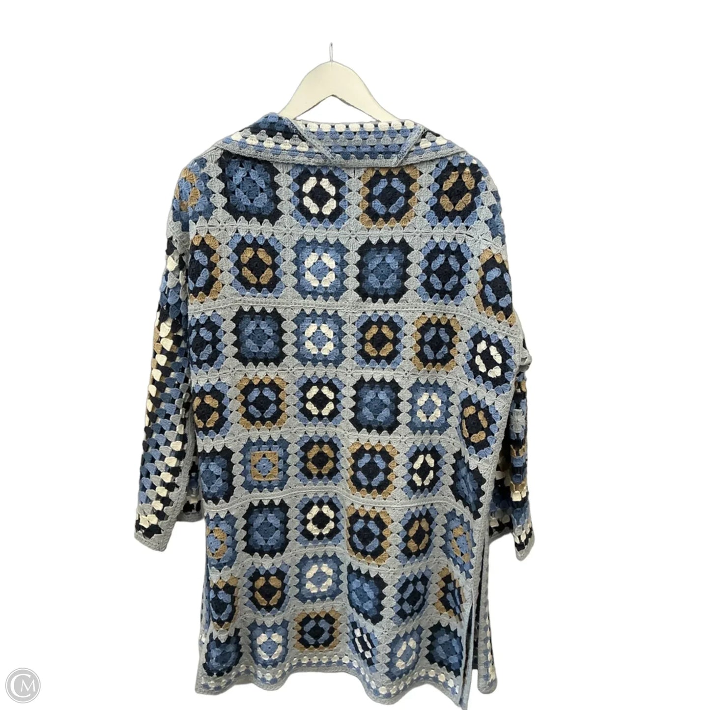 Sweater Cardigan By Charlie B In Blue, Size: M