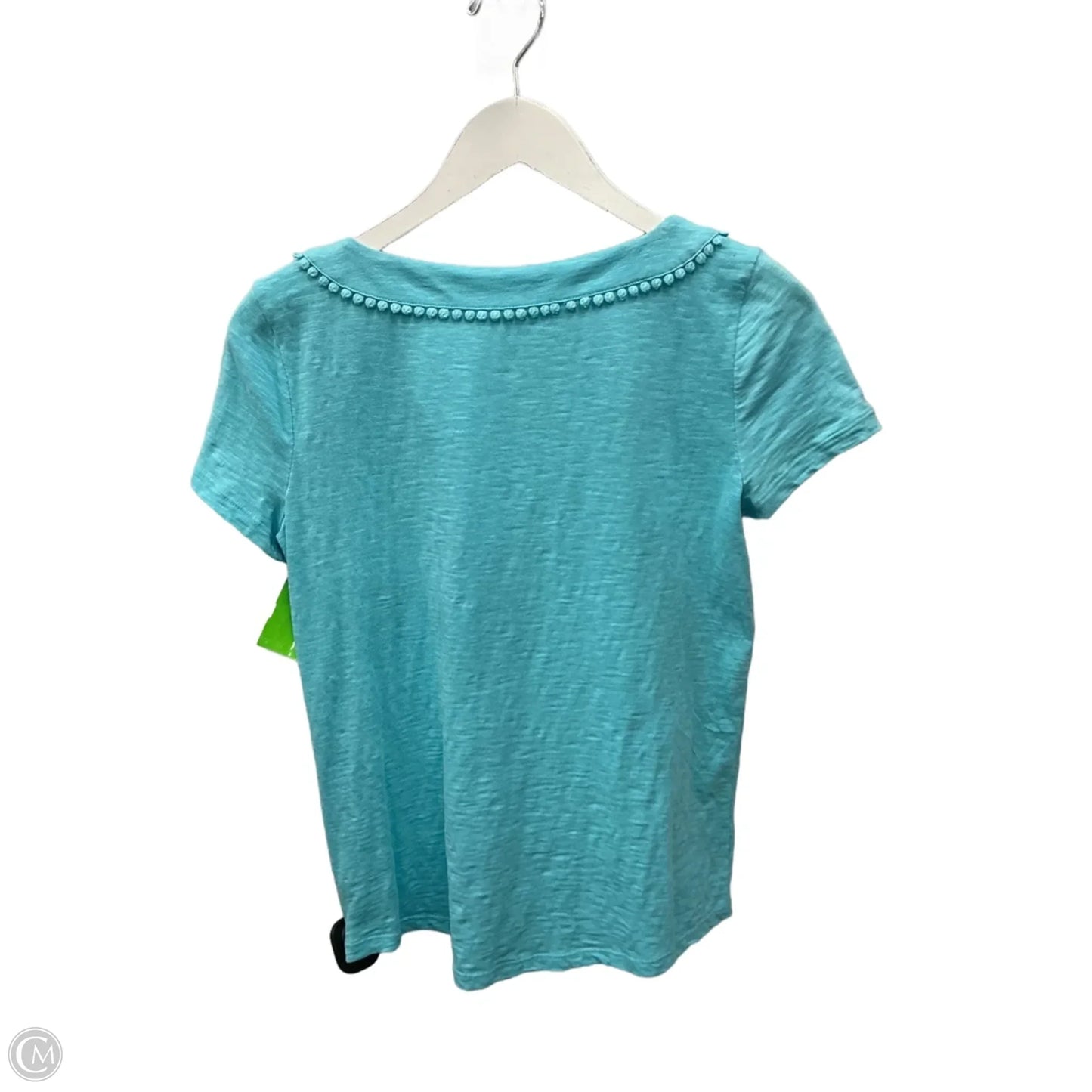 Top Short Sleeve By Talbots In Blue, Size: Xs