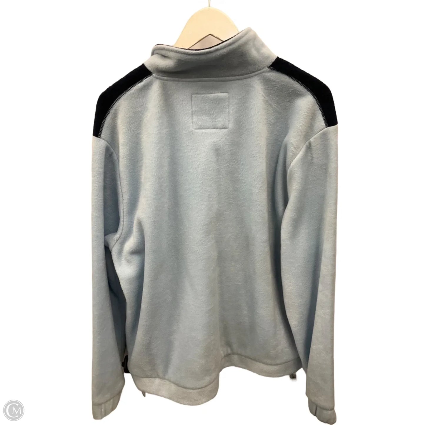 Jacket Fleece By Clothes Mentor In Blue, Size: 1x