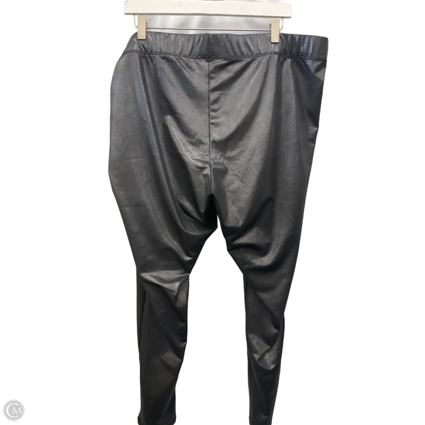 Pants Leggings By Livi Active In Silver, Size: 3x