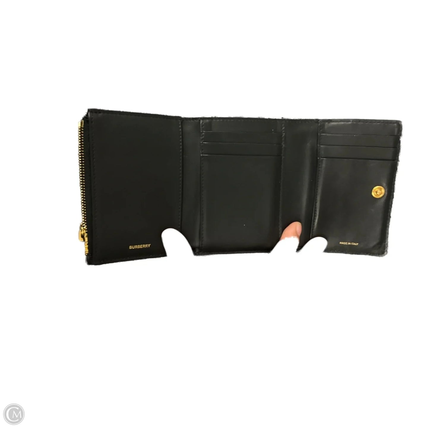 Wallet Luxury Designer By Burberry, Size: Medium