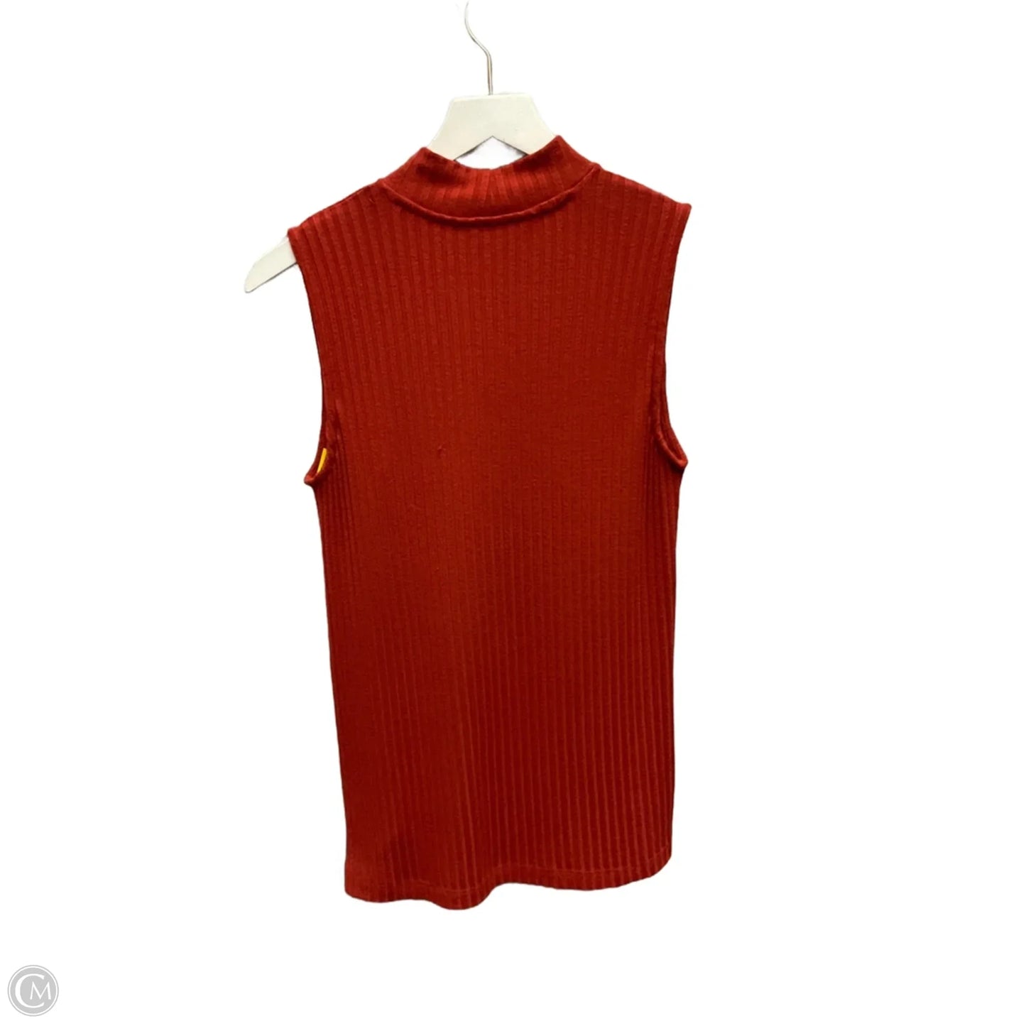 Top Sleeveless By Liverpool In Orange, Size: Xs