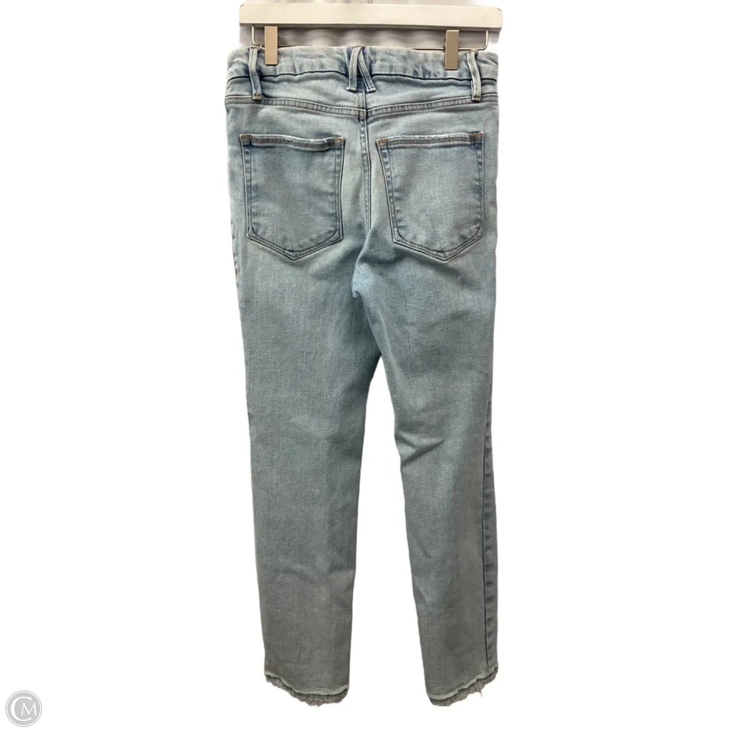Jeans Straight By Good American In Blue Denim, Size: 6