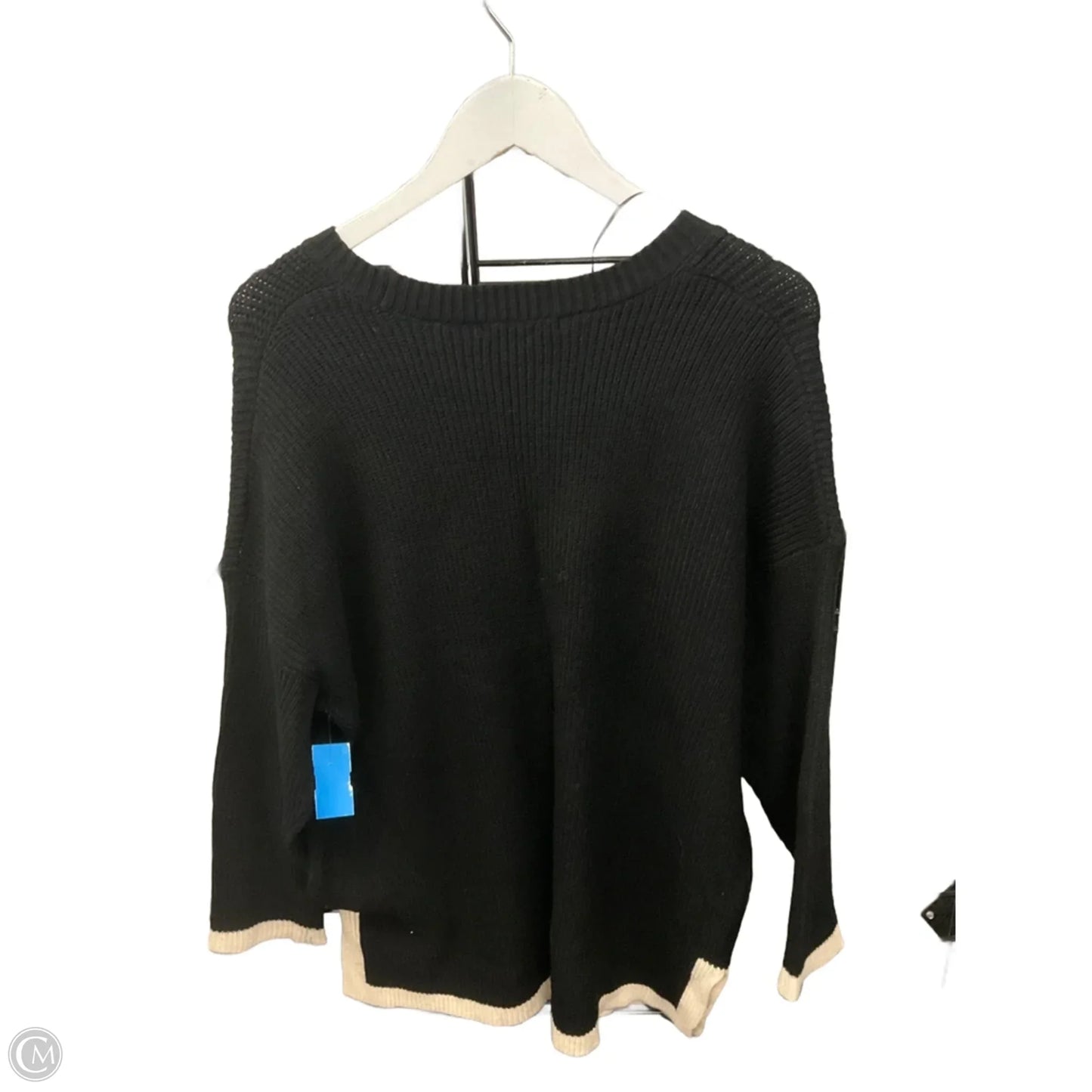 Sweater By T Tahari In Black, Size: 1x