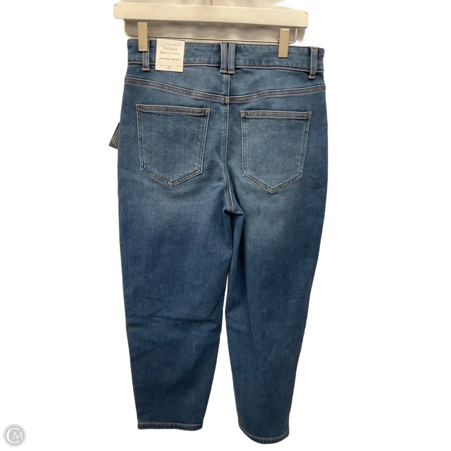 Jeans Boyfriend By Talbots In Blue Denim, Size: 4p