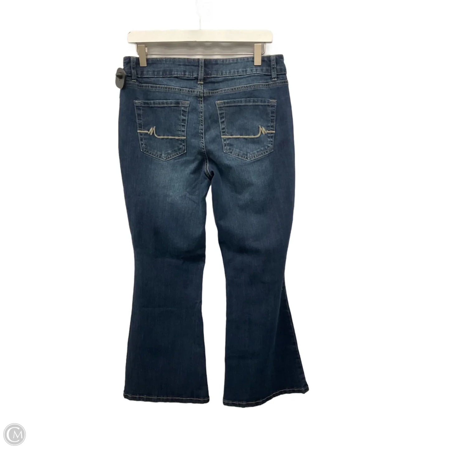 Jeans Flared By Maurices In Blue Denim, Size: 10