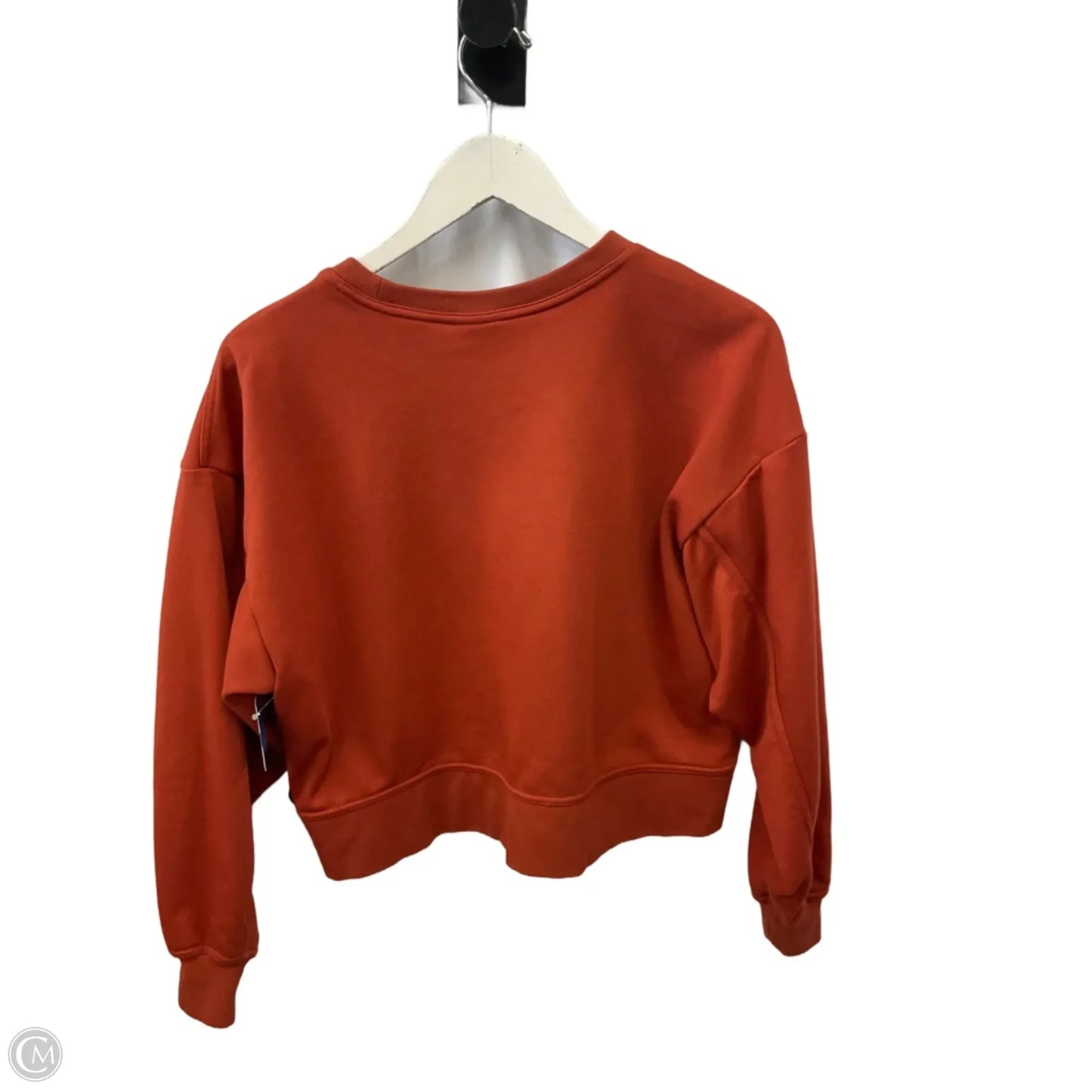 Athletic Sweatshirt Crewneck By Nike Apparel In Orange, Size: Xs