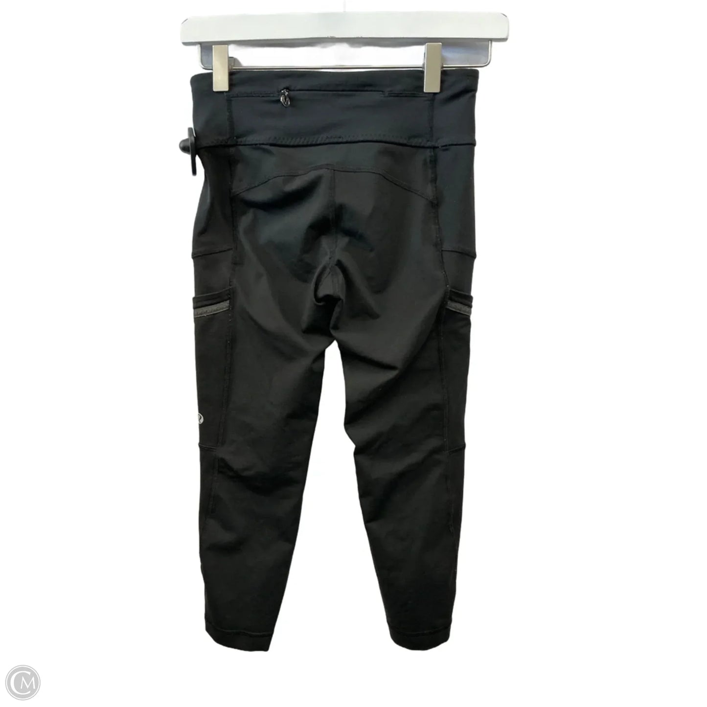 Athletic Capris By Lululemon In Black, Size: 4