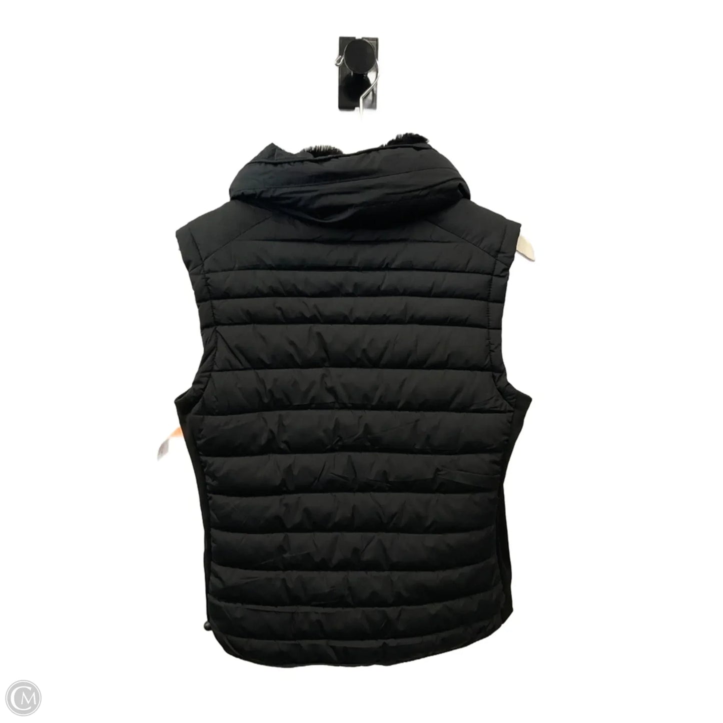 Vest Puffer & Quilted By Clothes Mentor In Black, Size: L