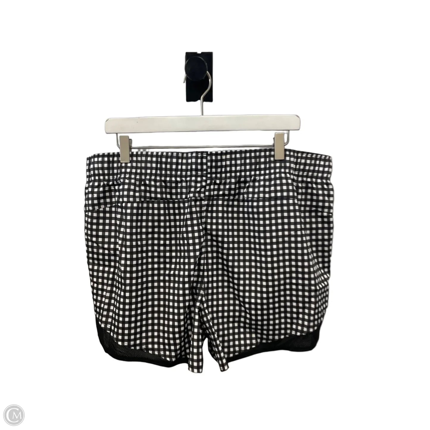 Athletic Shorts By Athletic Works In Black & White, Size: Xl