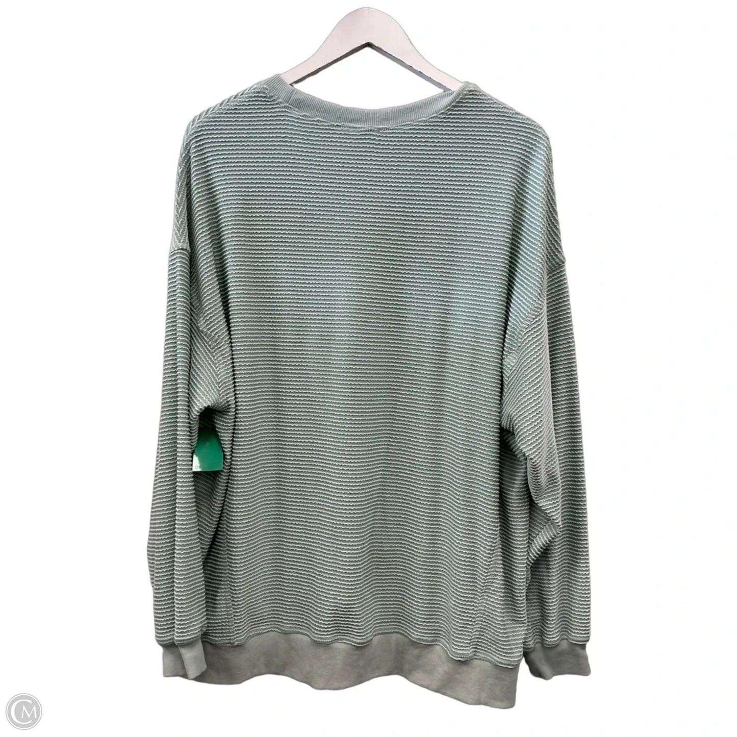 Top Long Sleeve By As Revival In Aqua, Size: S