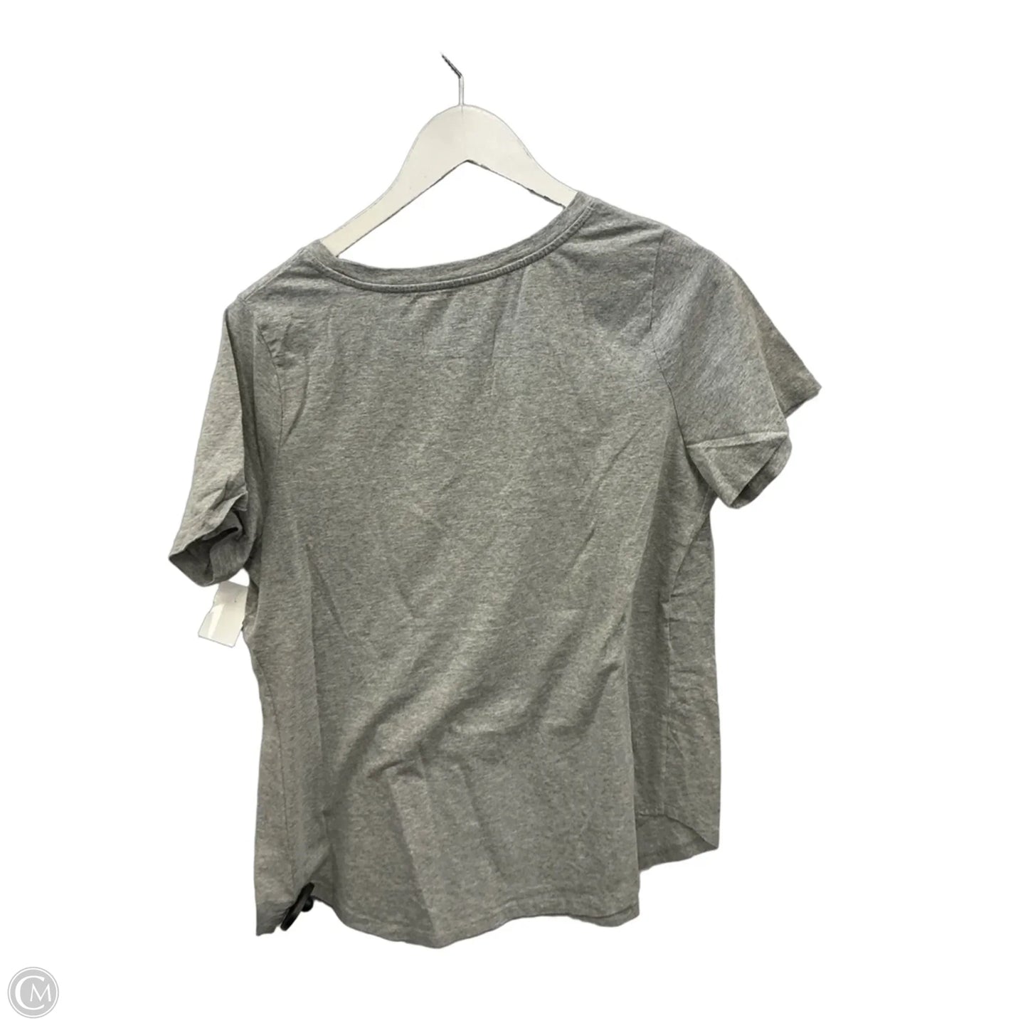 Top Short Sleeve By Disney In Grey, Size: Xl