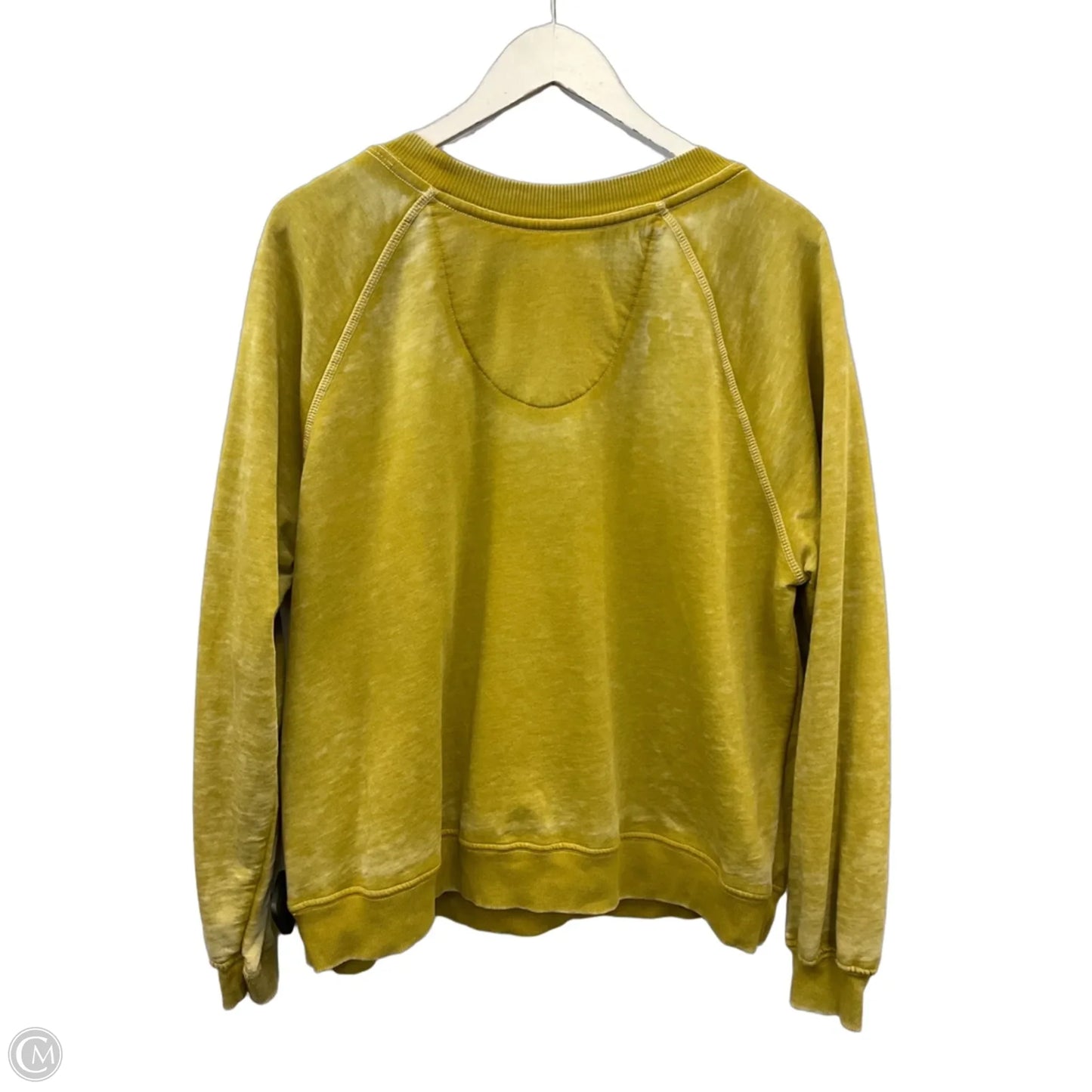 Top Long Sleeve By Clothes Mentor In Gold, Size: S