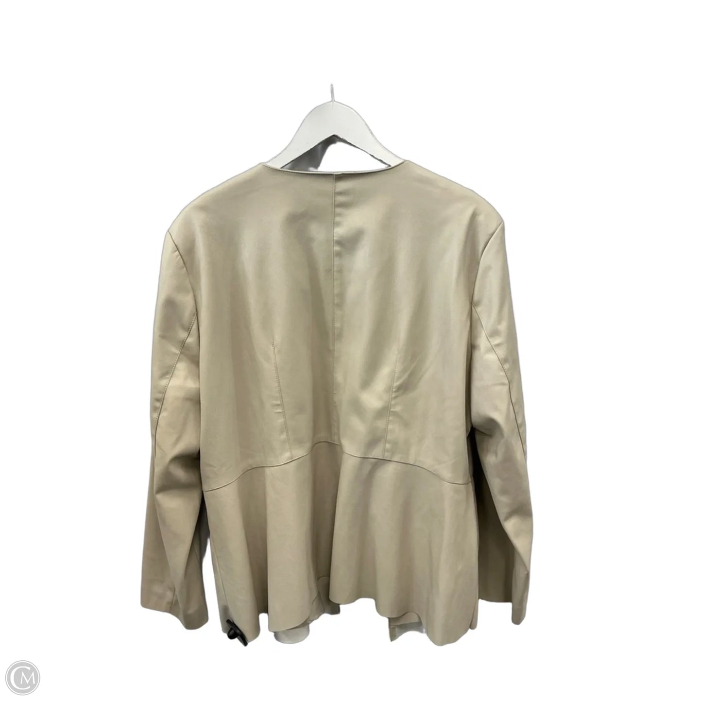Blazer By Chicos In Cream, Size: Xl