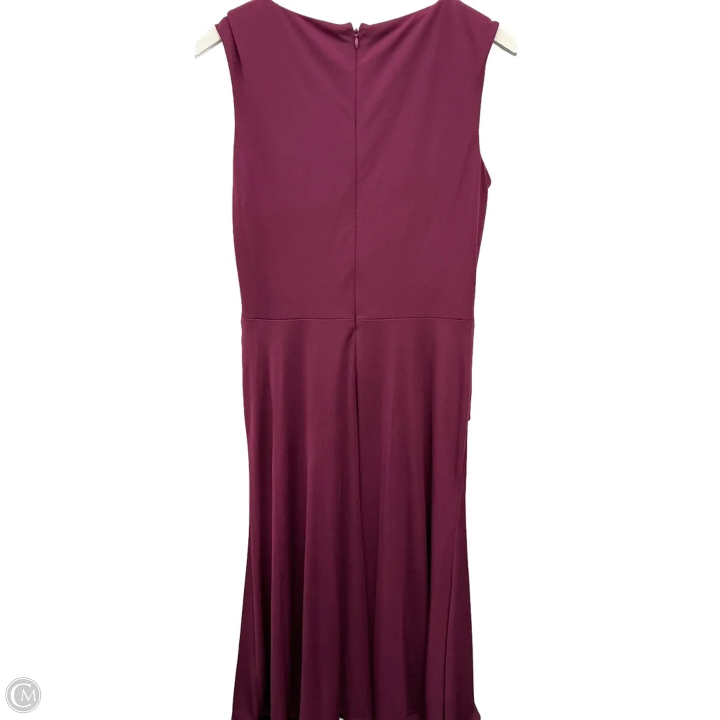 Dress Casual Midi By Lauren By Ralph Lauren In Purple, Size: M