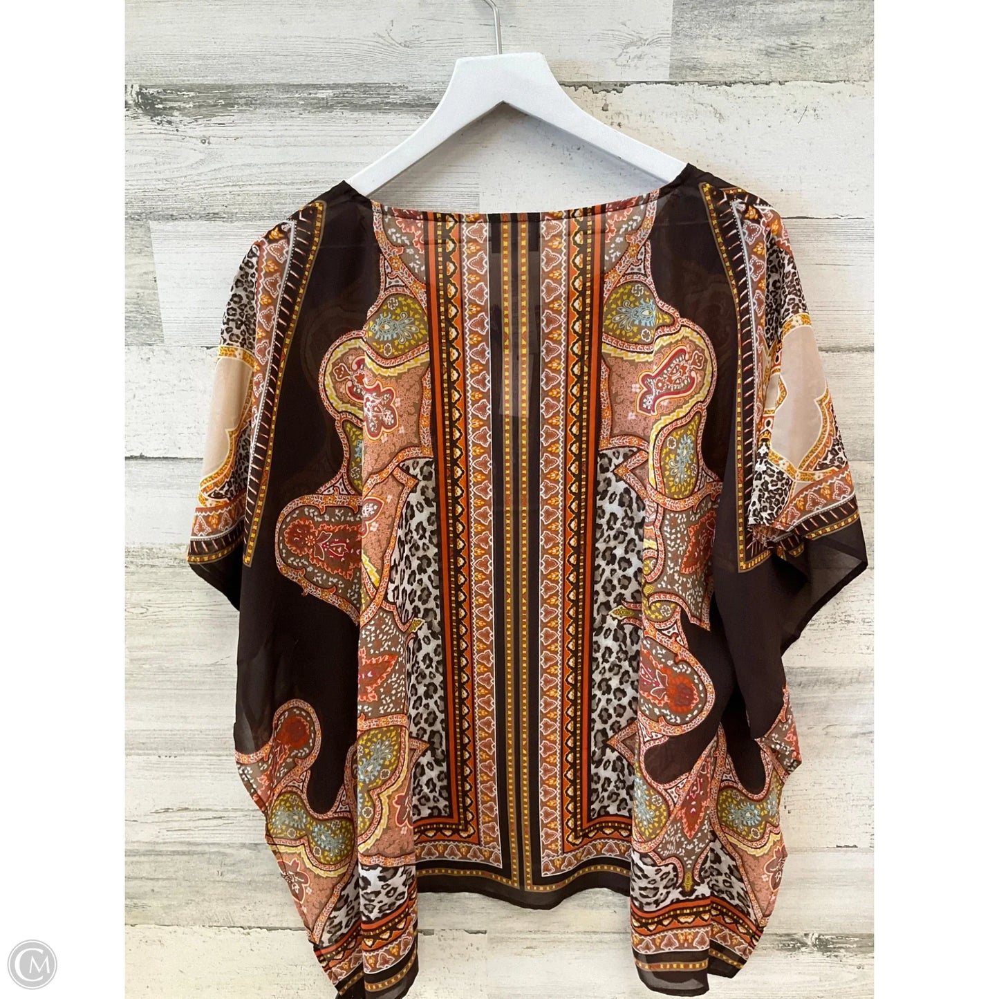 Shawl By Chicos In Brown, Size: S