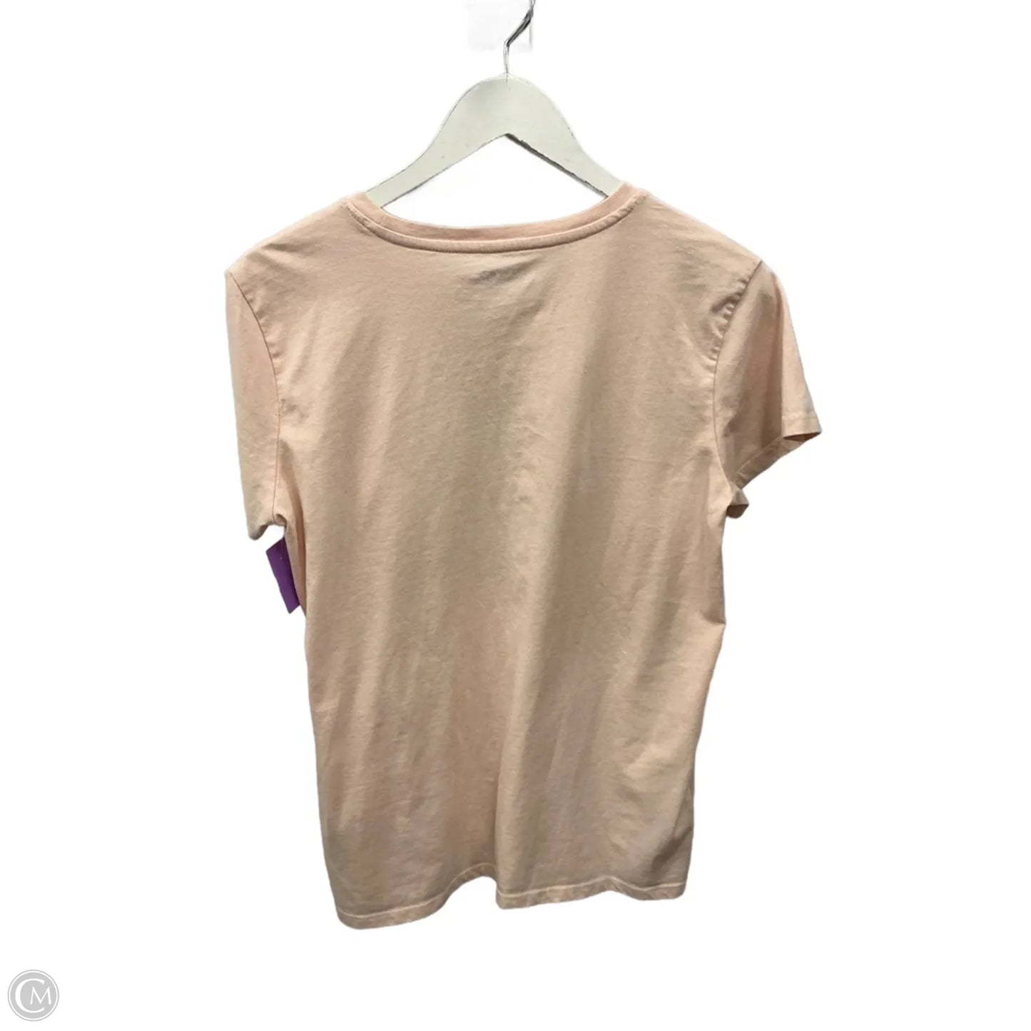 Top Short Sleeve By Eddie Bauer In Pink, Size: M