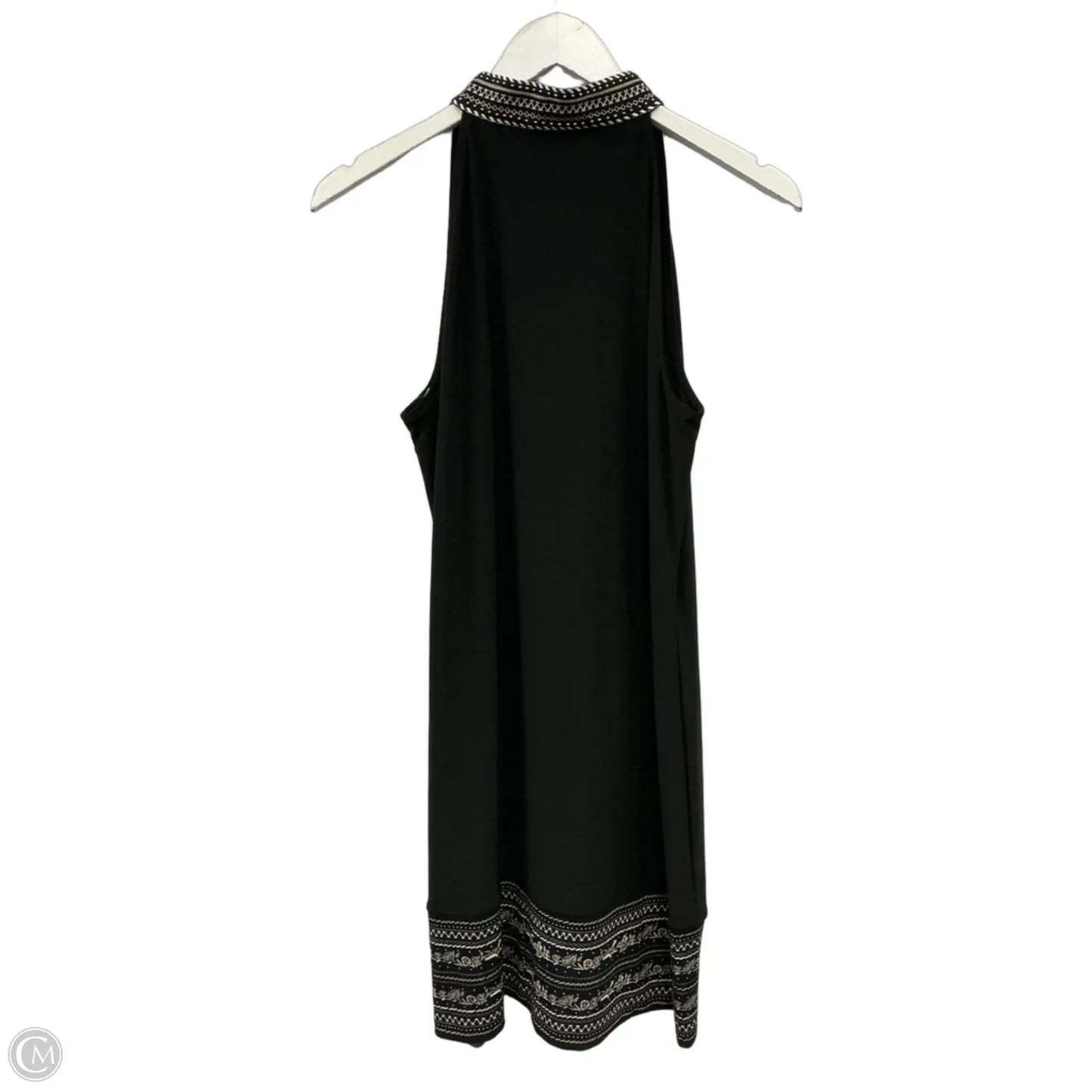 Dress Casual Midi By White House Black Market In Black, Size: M