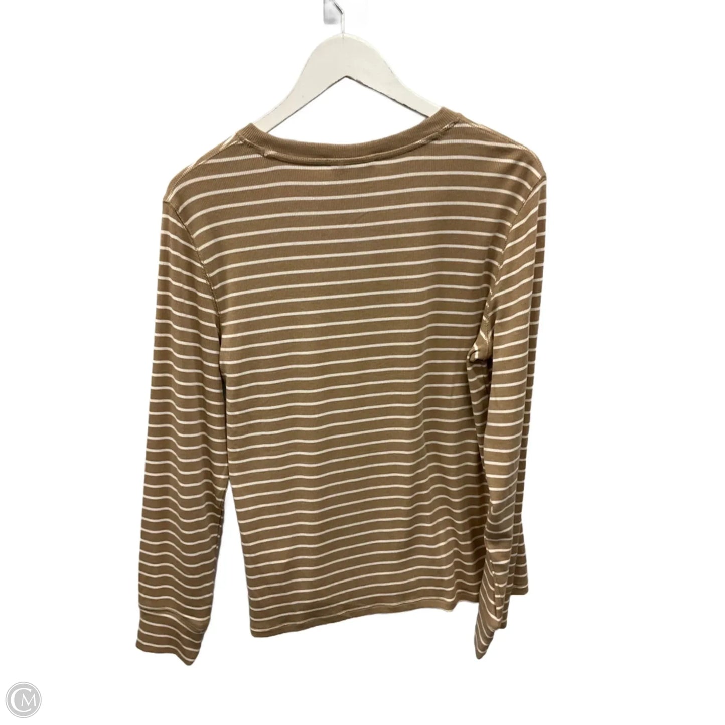 Top Long Sleeve By On 34th In Striped Pattern, Size: Xxl