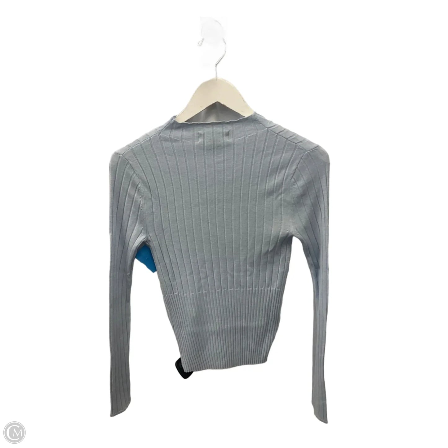 Top Long Sleeve By Banana Republic In Blue, Size: Xs