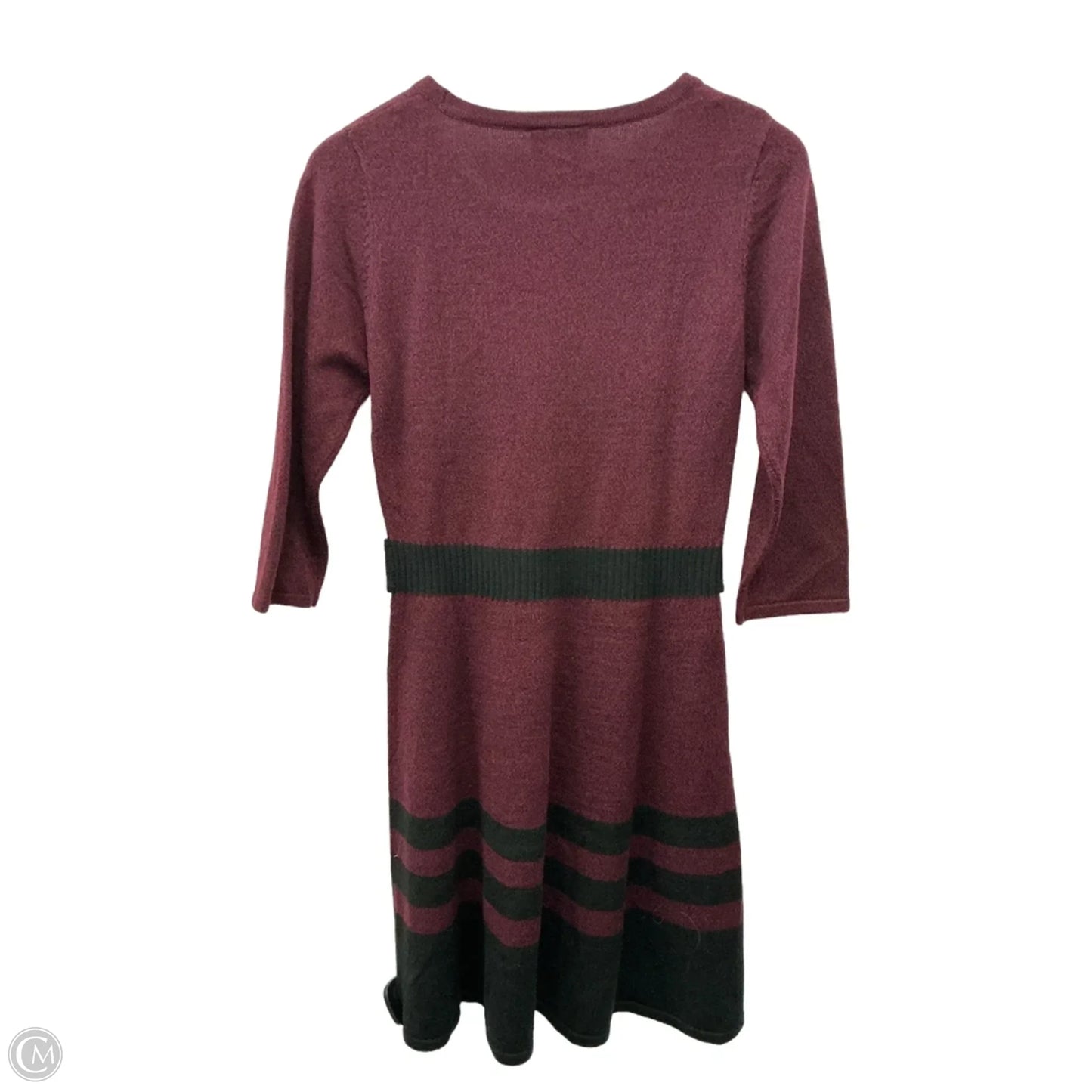 Dress Casual Short By By & By In Maroon, Size: M