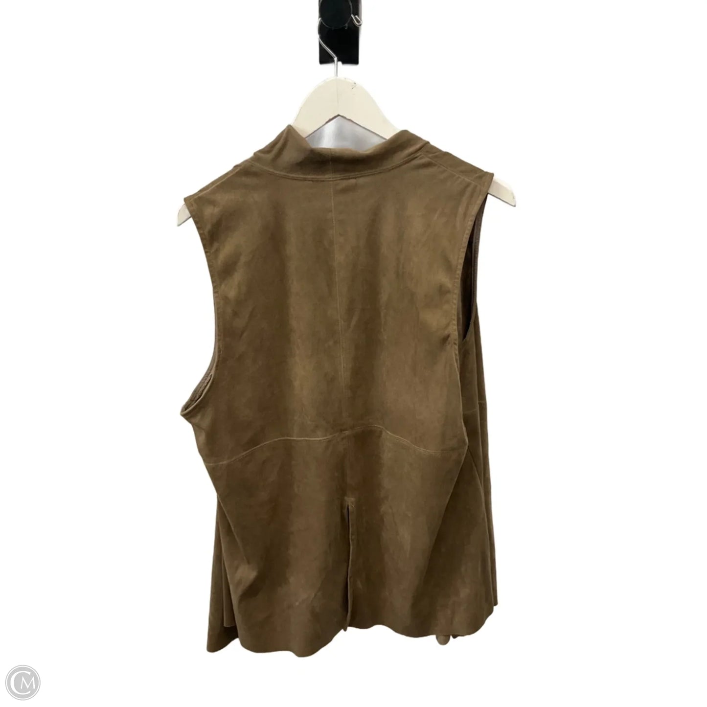 Vest Other By Joan Vass In Tan, Size: Xl