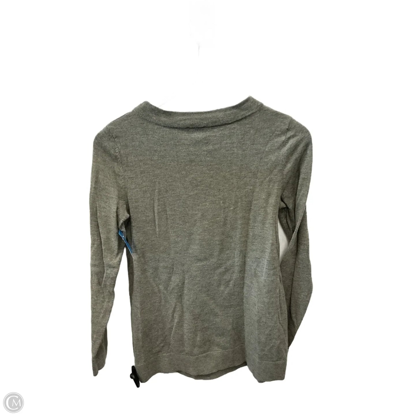 Top Long Sleeve By Talbots In Grey, Size: Xs