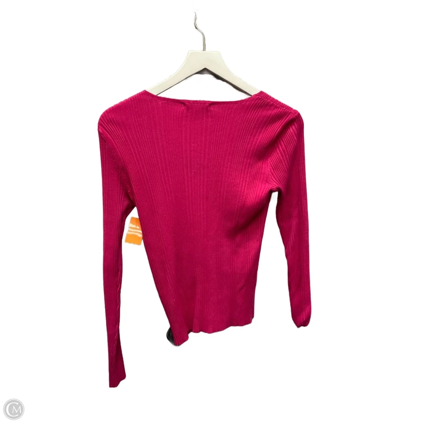 Top Long Sleeve By Cato In Pink, Size: Xs