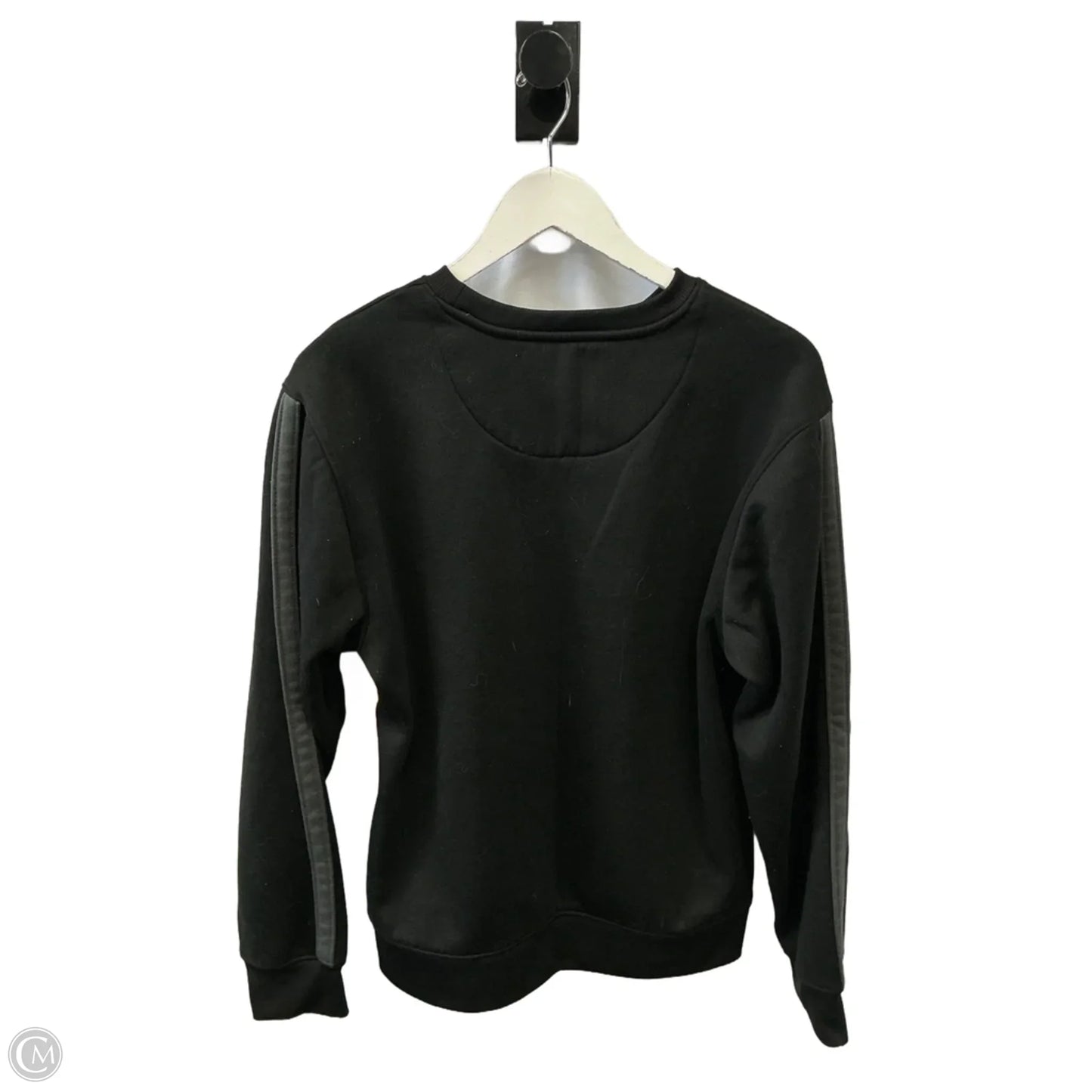 Athletic Sweatshirt Crewneck By Fila In Black, Size: S