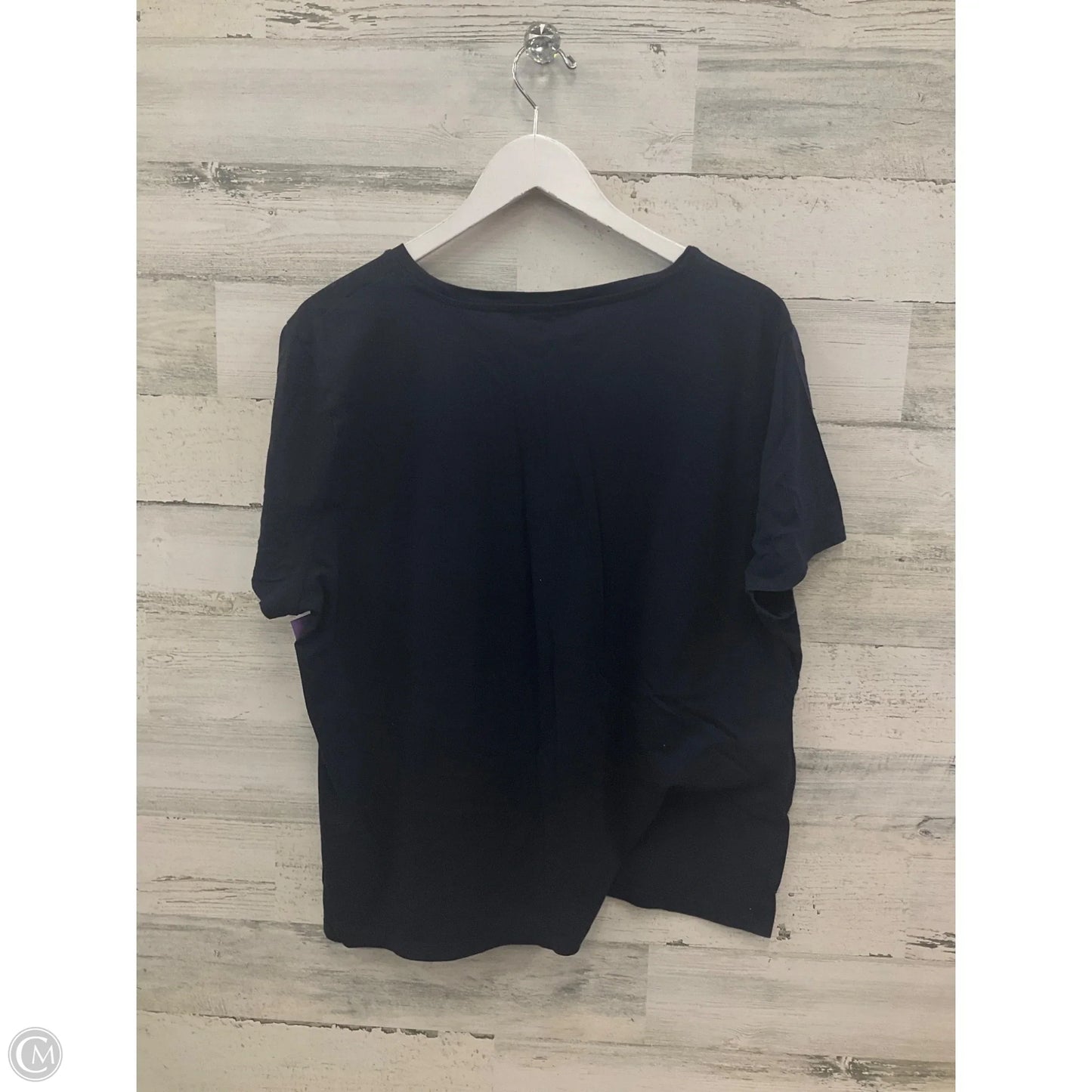 Top Short Sleeve By Nautica In Navy, Size: Xxl