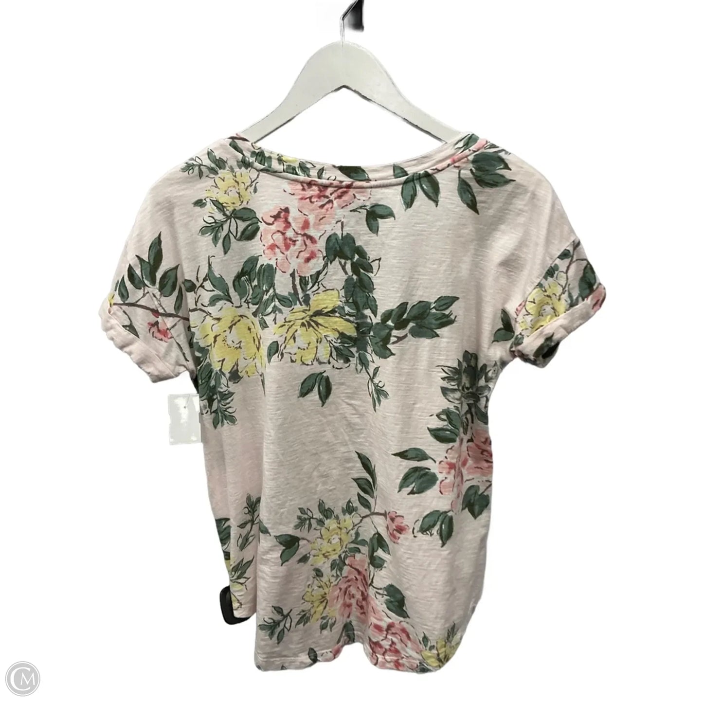 Top Short Sleeve By Maurices In Pink, Size: M