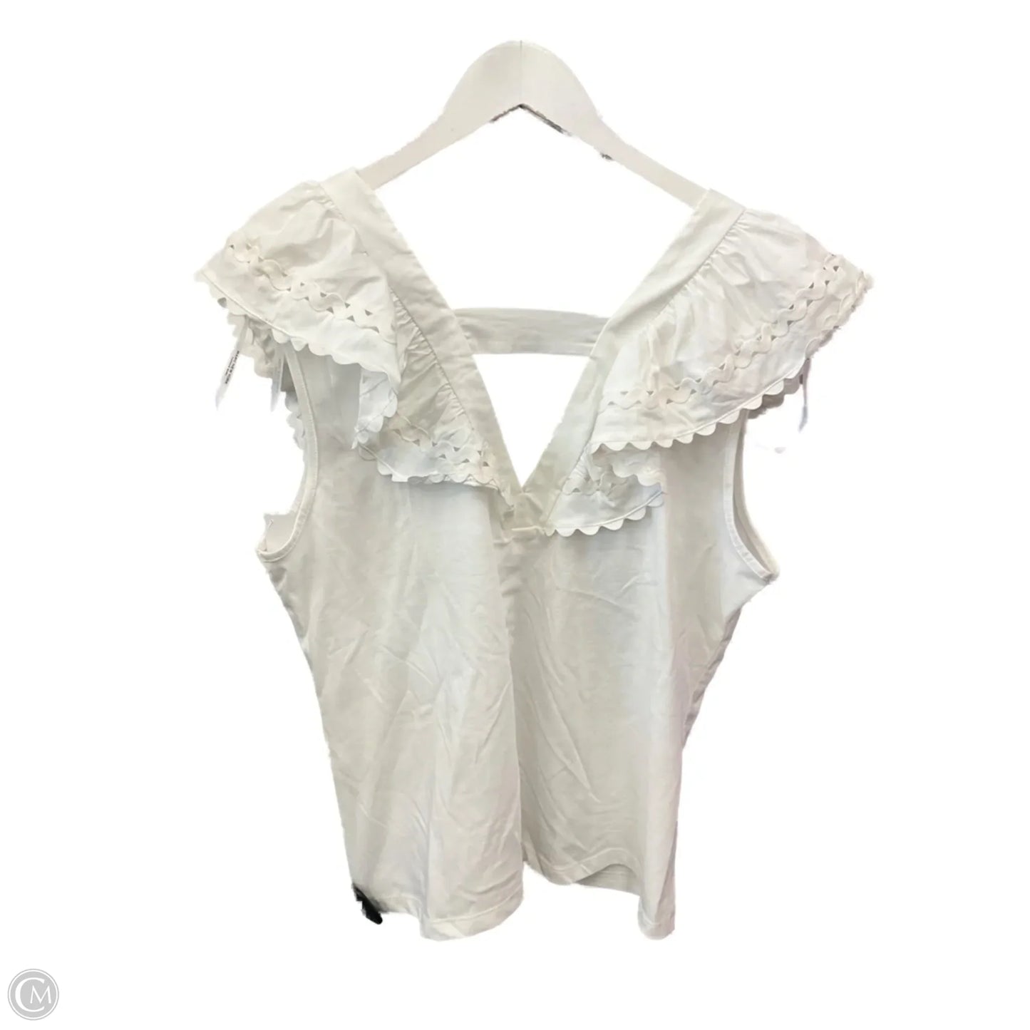 Top Sleeveless By Marc New York In White, Size: L