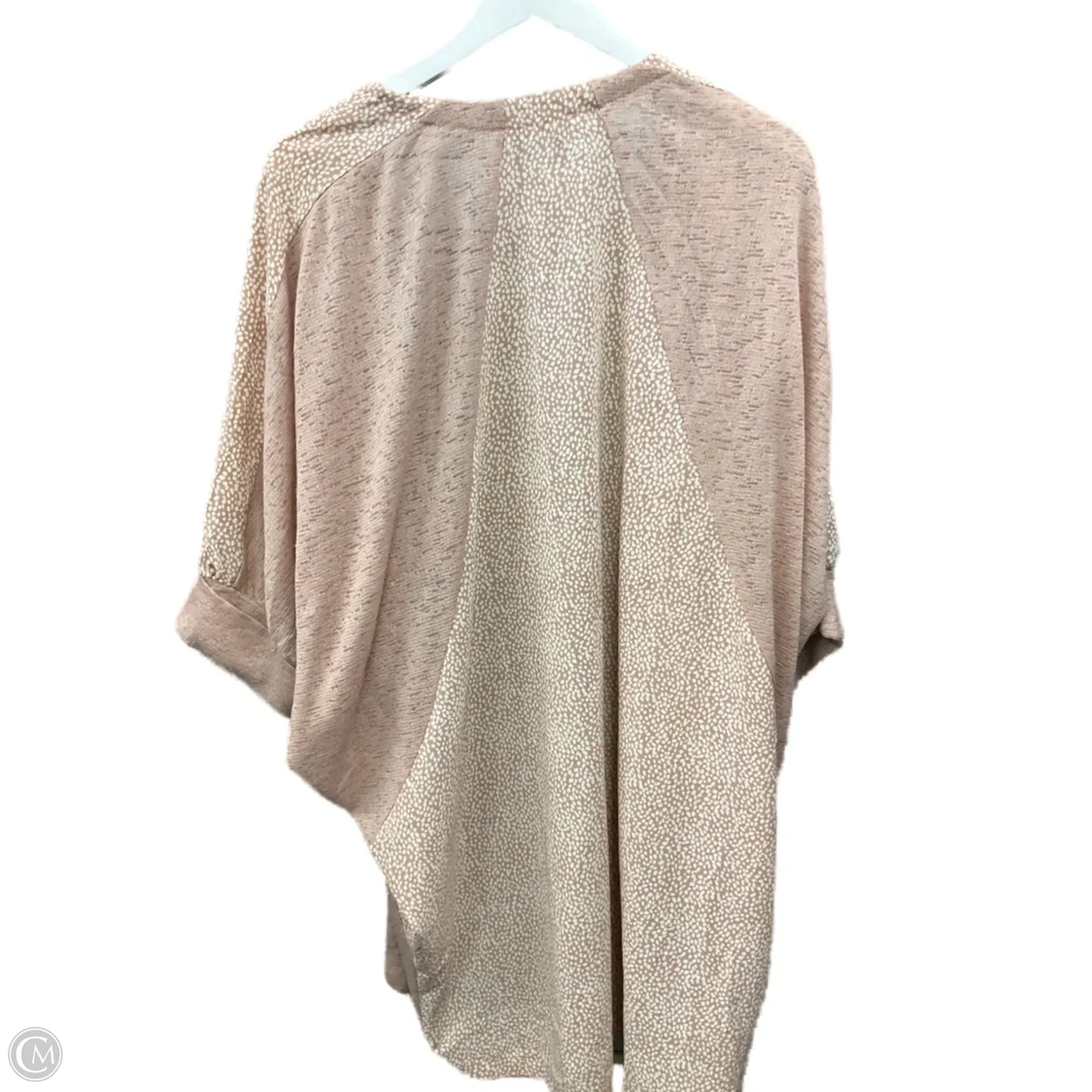 Cardigan By Clothes Mentor In Pink, Size: L