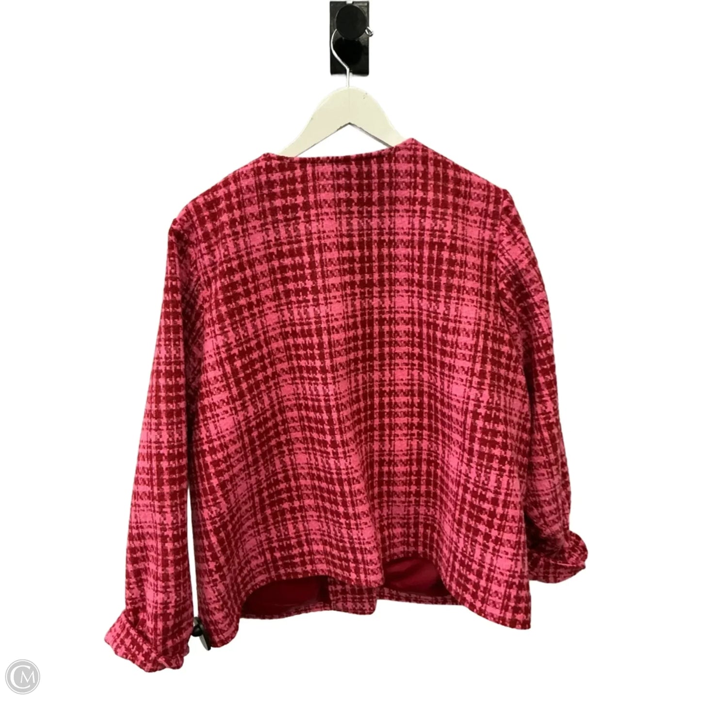 Blazer By On 34th In Pink & Red, Size: 2x
