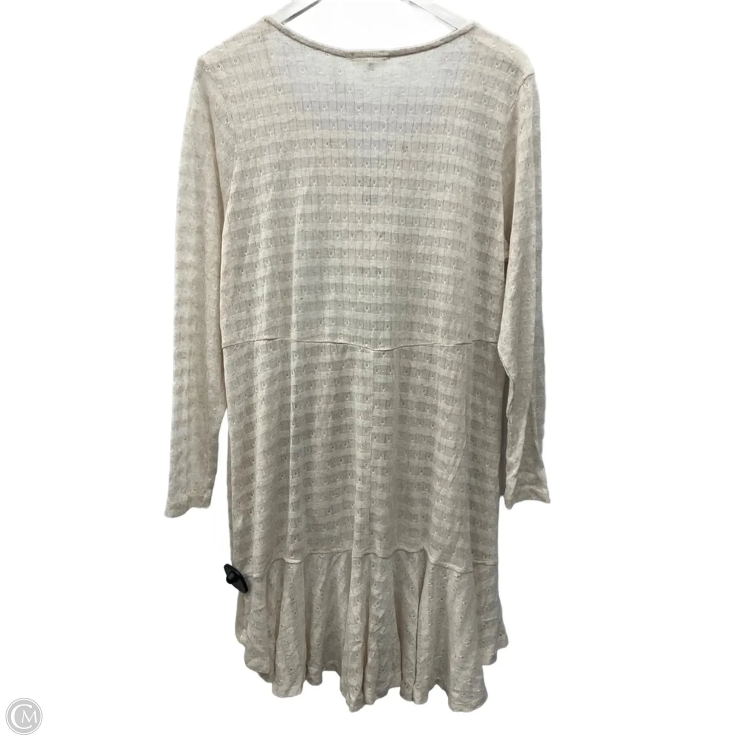 Tunic Long Sleeve By Maurices In Ivory, Size: Xl