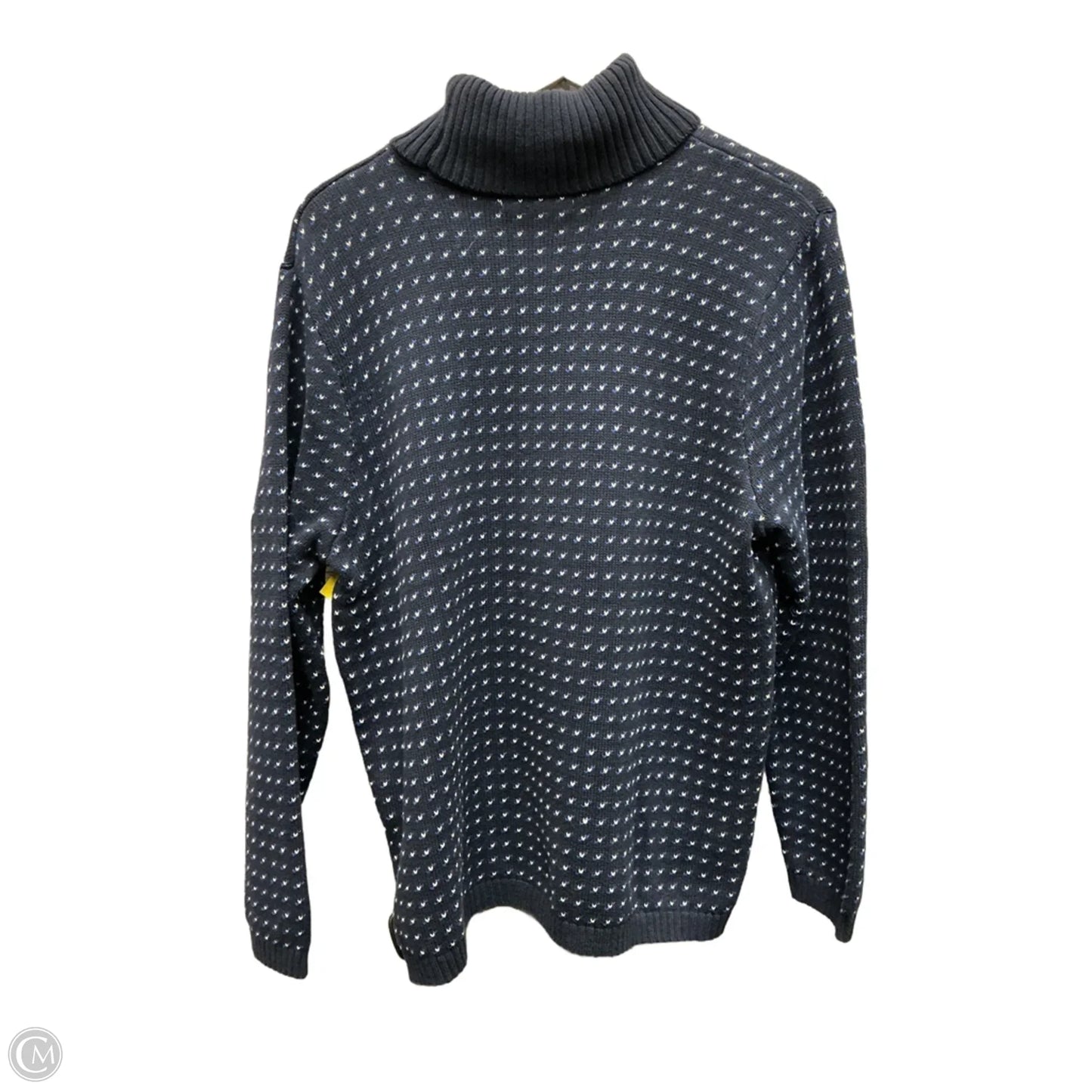 Sweater By Karen Scott In Blue, Size: Xl