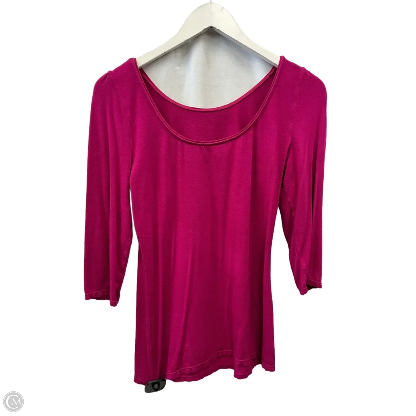 Top Long Sleeve By White House Black Market In Pink, Size: S