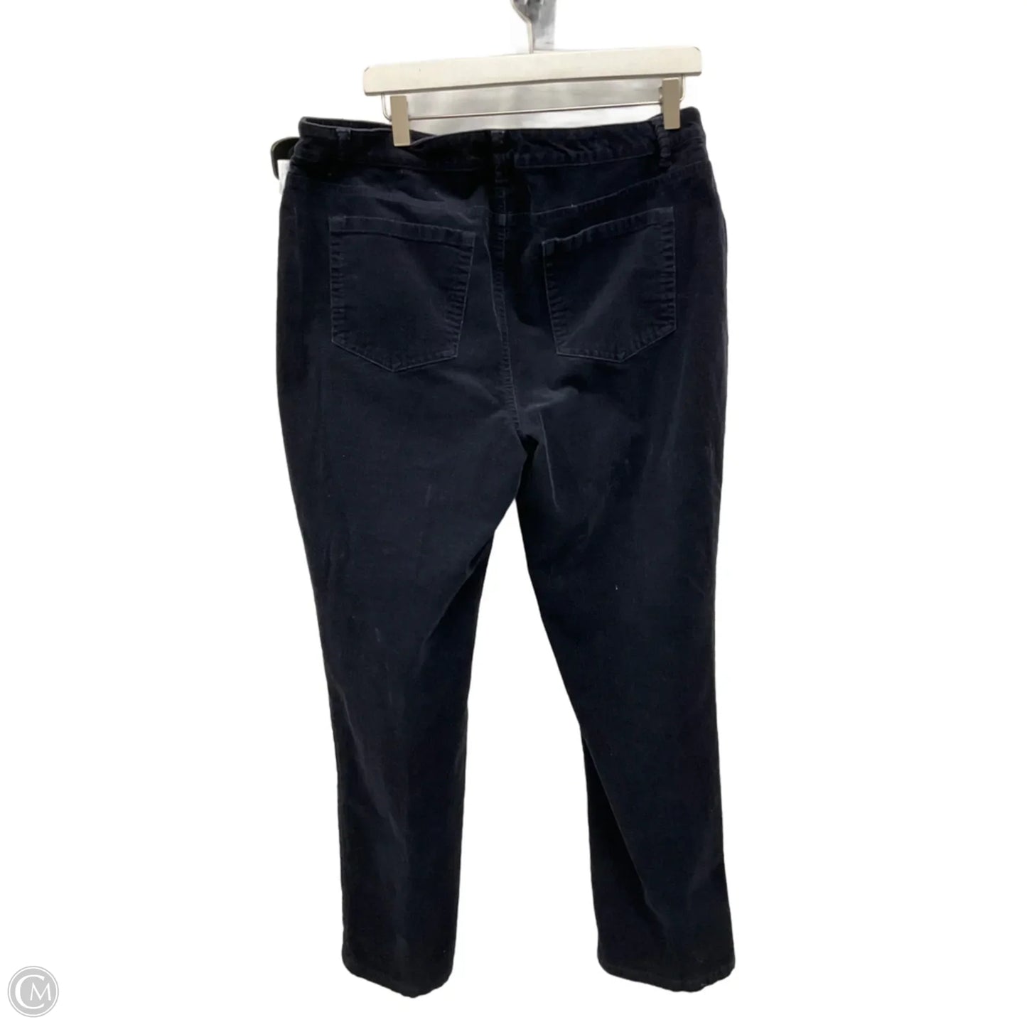 Pants Corduroy By Charter Club In Navy, Size: 14