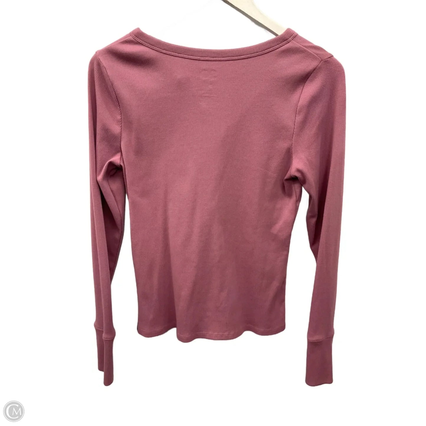 Top Long Sleeve By So In Mauve, Size: L