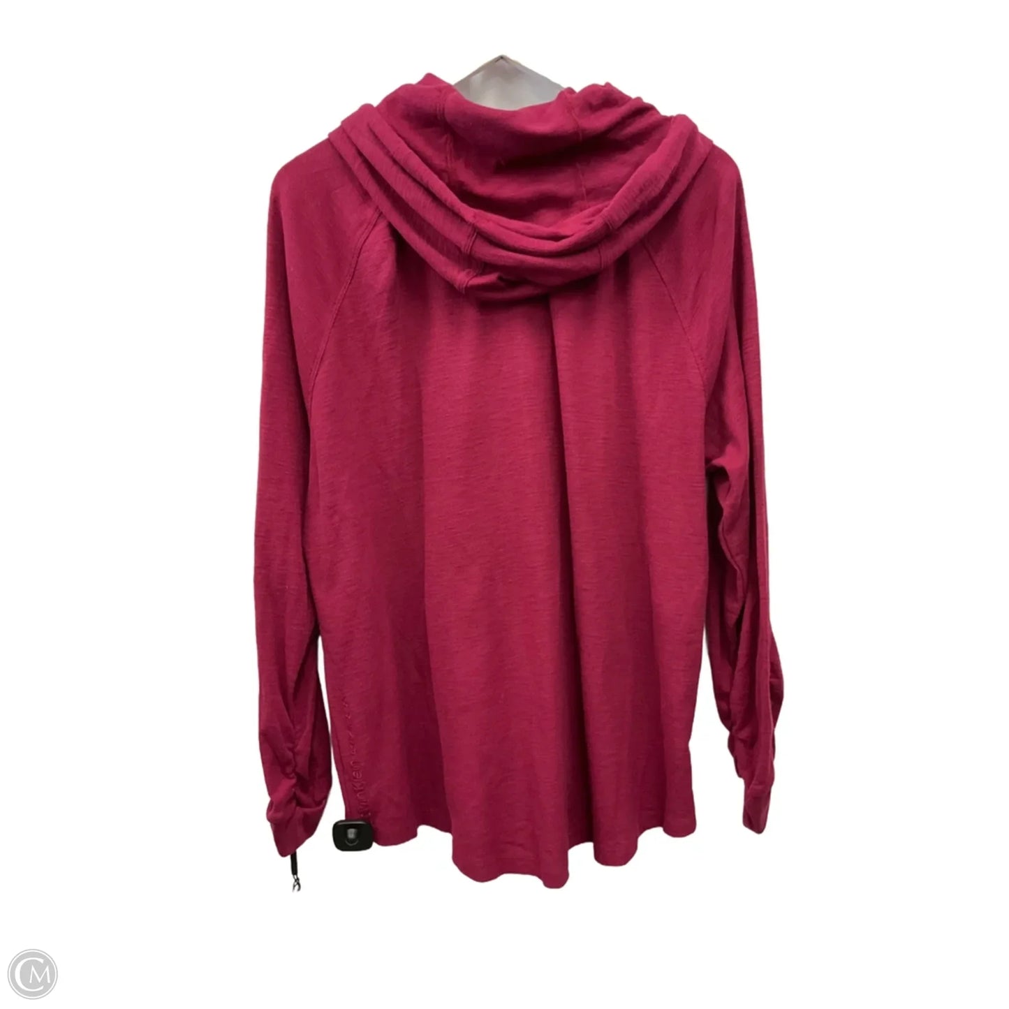 Athletic Jacket By Calvin Klein Performance In Maroon, Size: 2x