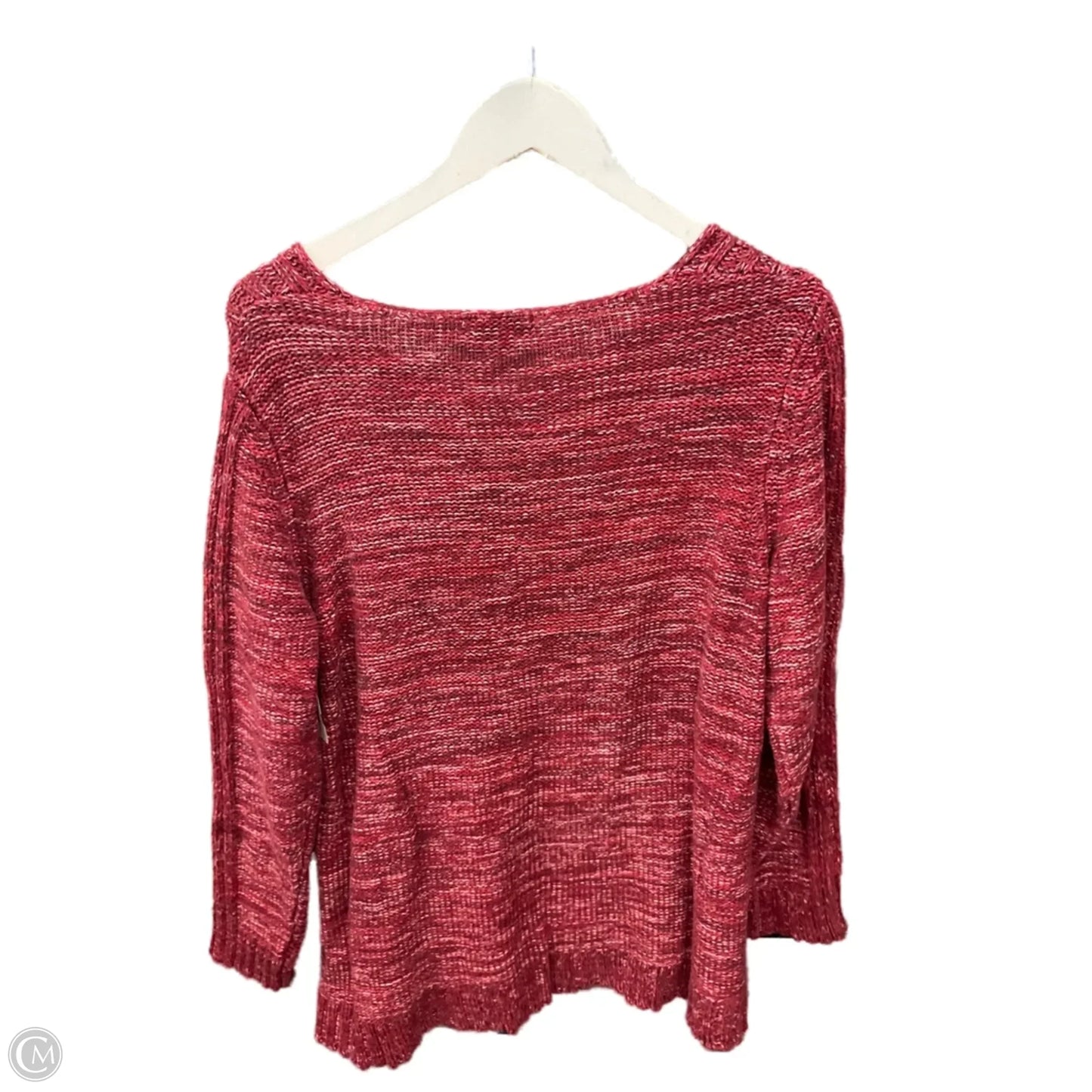 Sweater By Coldwater Creek In Red, Size: 1x