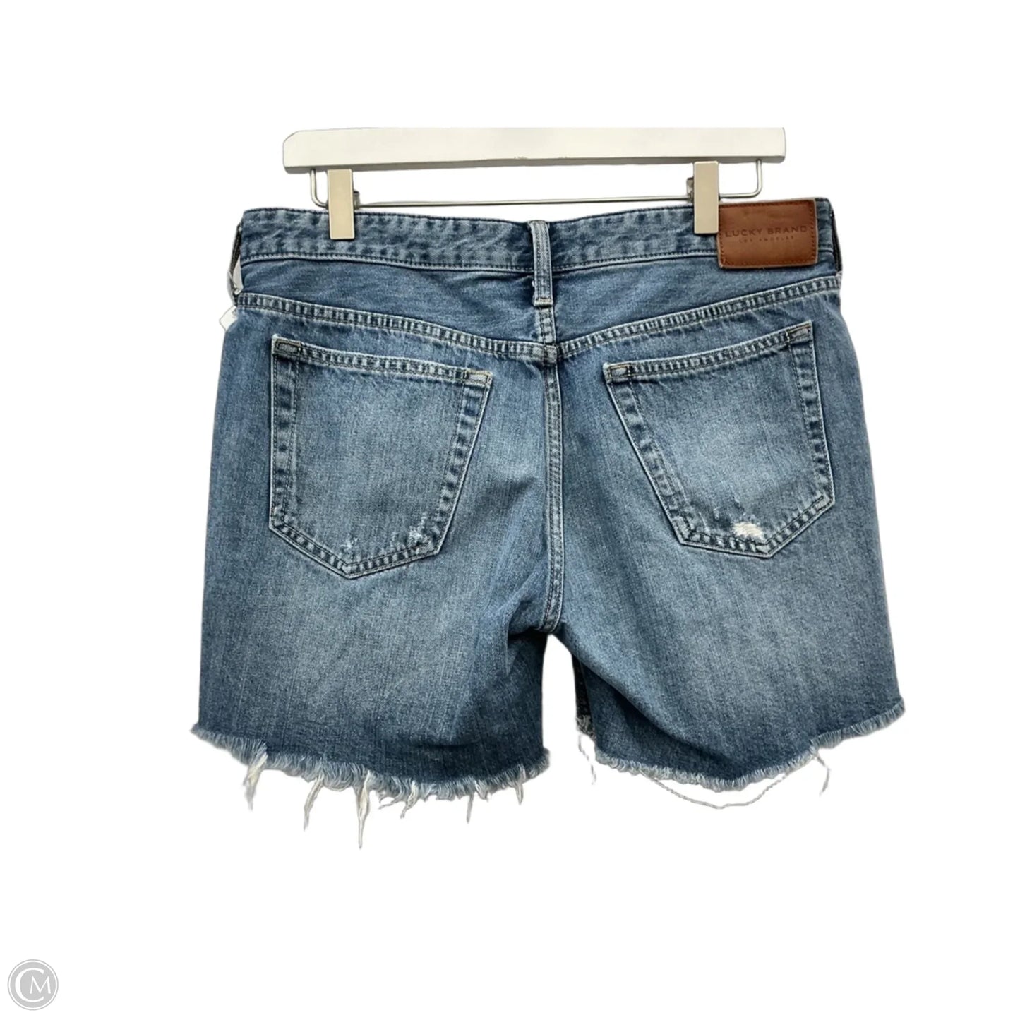 Shorts By Lucky Brand In Blue Denim, Size: 6